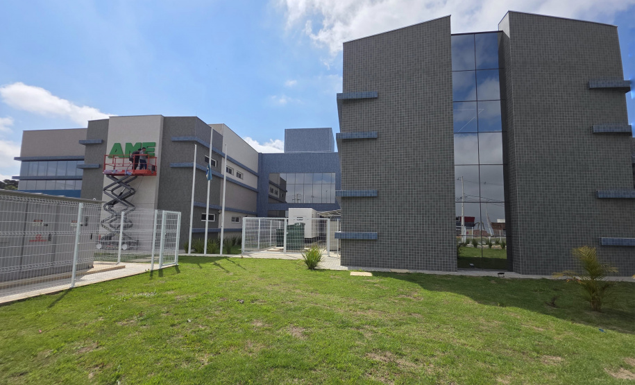 Novo AME de São José dos Pinhais entra na fase final para inauguração