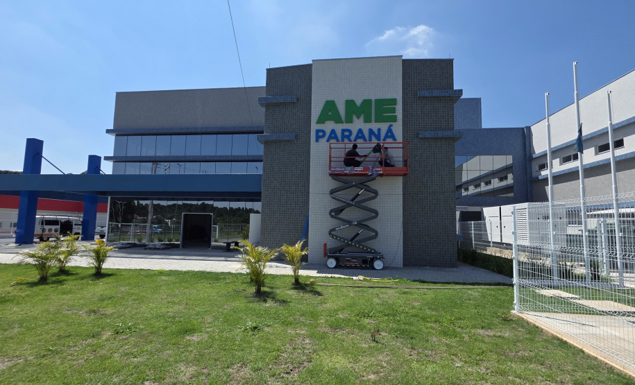 Novo AME de São José dos Pinhais entra na fase final para inauguração