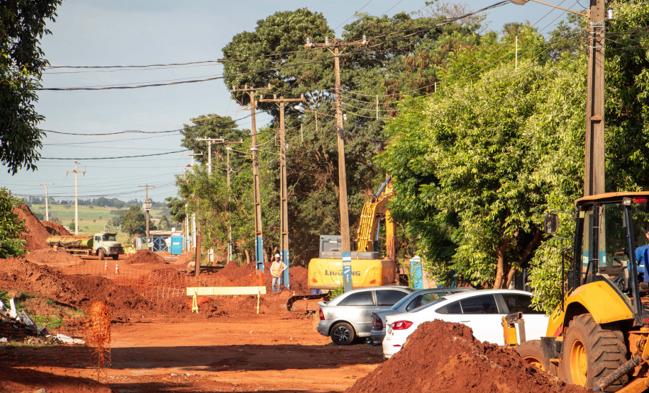 Em Loanda, obra para conter maior erosão urbana do Paraná atinge 82% de execução