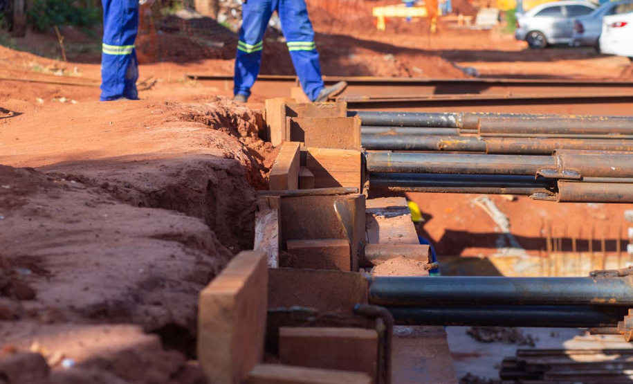 Em Loanda, obra para conter maior erosão urbana do Paraná atinge 82% de execução