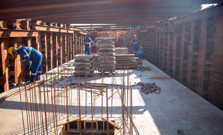 Em Loanda, obra para conter maior erosão urbana do Paraná atinge 82% de execução