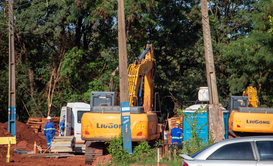 Em Loanda, obra para conter maior erosão urbana do Paraná atinge 82% de execução