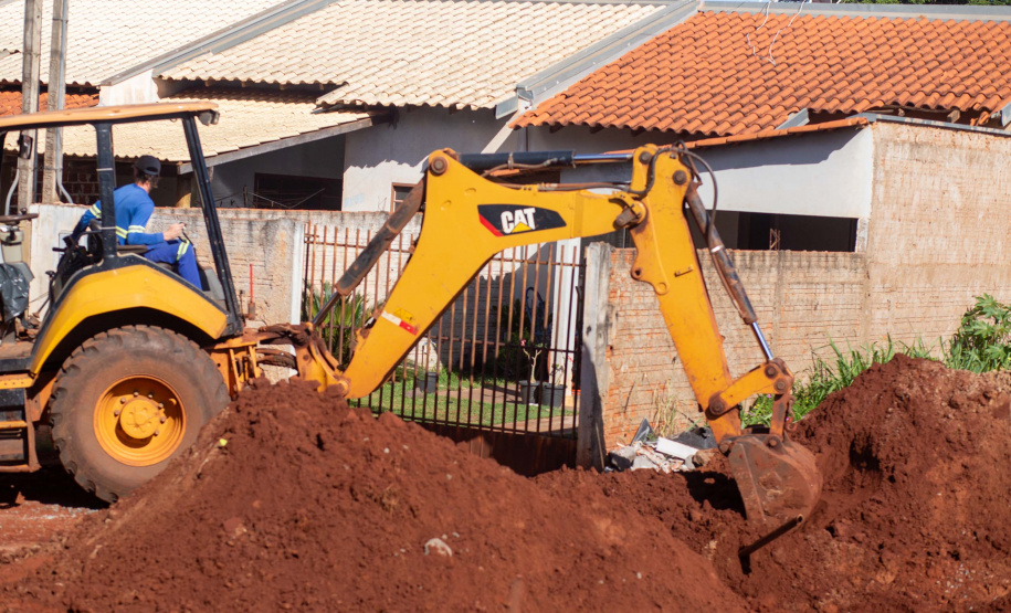 Em Loanda, obra para conter maior erosão urbana do Paraná atinge 82% de execução