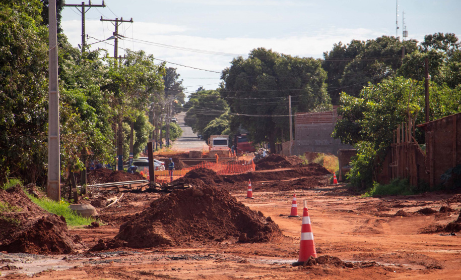 Em Loanda, obra para conter maior erosão urbana do Paraná atinge 82% de execução