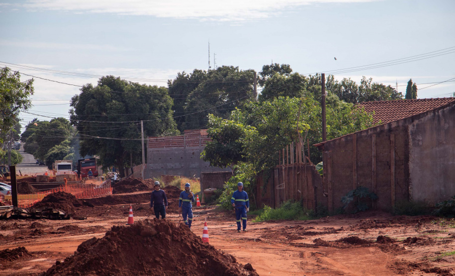 Em Loanda, obra para conter maior erosão urbana do Paraná atinge 82% de execução