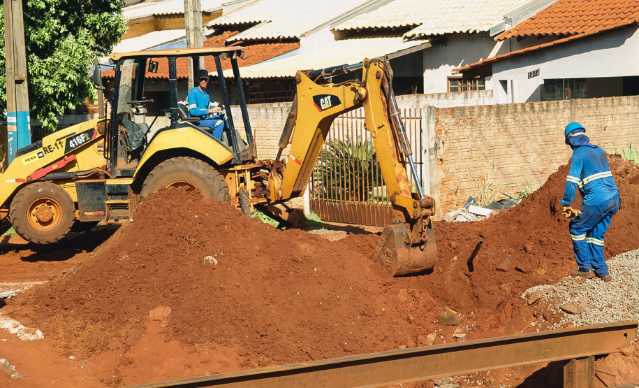 Em Loanda, obra para conter maior erosão urbana do Paraná atinge 82% de execução