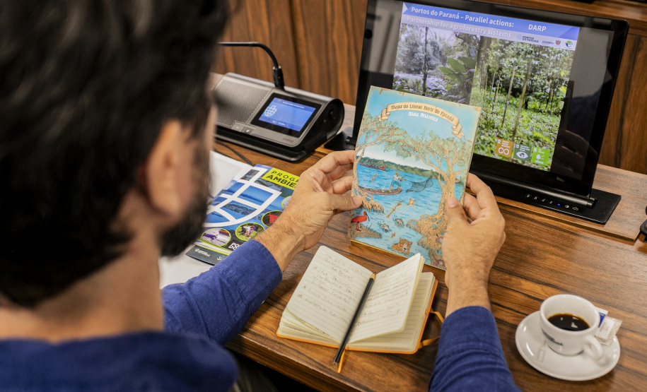 Projeto ambiental da Portos do Paraná atrai delegação da Catalunha