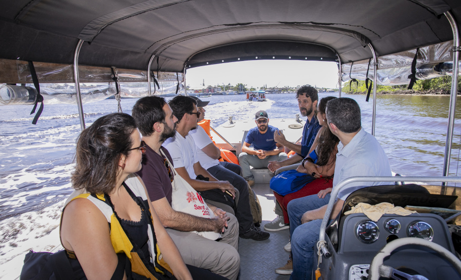 Projeto ambiental da Portos do Paraná atrai delegação da Catalunha