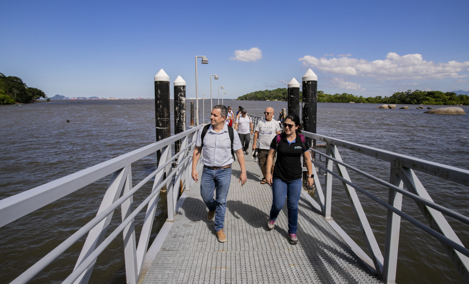 Projeto ambiental da Portos do Paraná atrai delegação da Catalunha