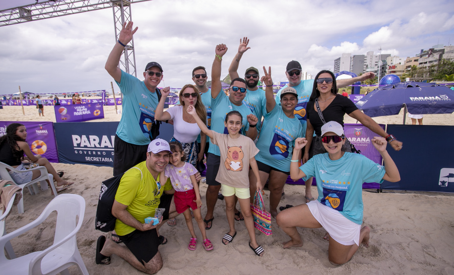 Portuários e atletas disputam FPT Beach Series 1500 em Caiobá
