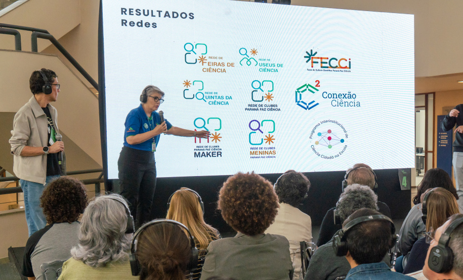 Semana Araucária evidência talentos científicos dos alunos da rede estadual