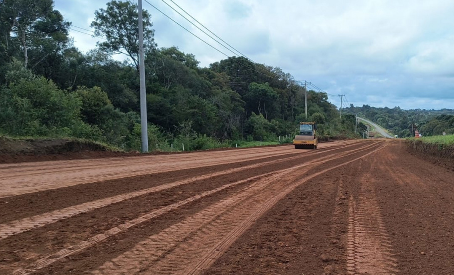 Duplicação da PRC-466 entre Turvo e Palmeirinha
