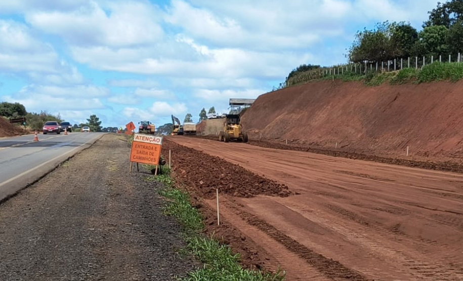 Duplicação da PRC-466 entre Turvo e Palmeirinha