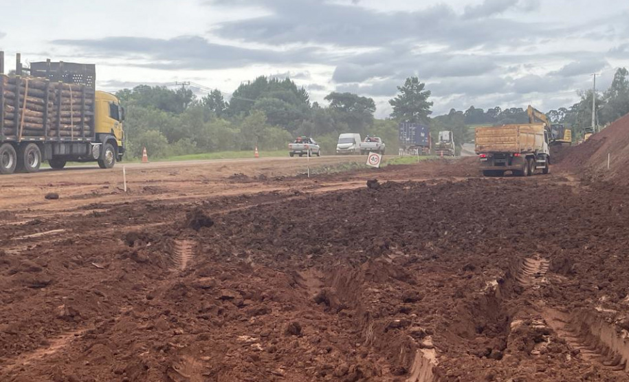 Duplicação da PRC-466 entre Turvo e Palmeirinha