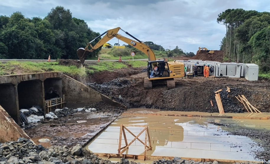 Duplicação da PRC-466 entre Turvo e Palmeirinha