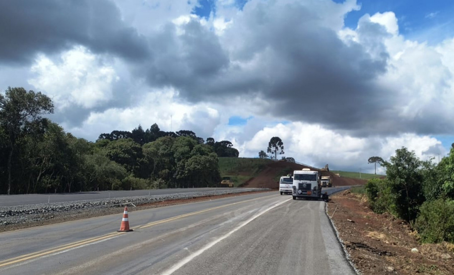 Duplicação da PRC-466 entre Turvo e Palmeirinha