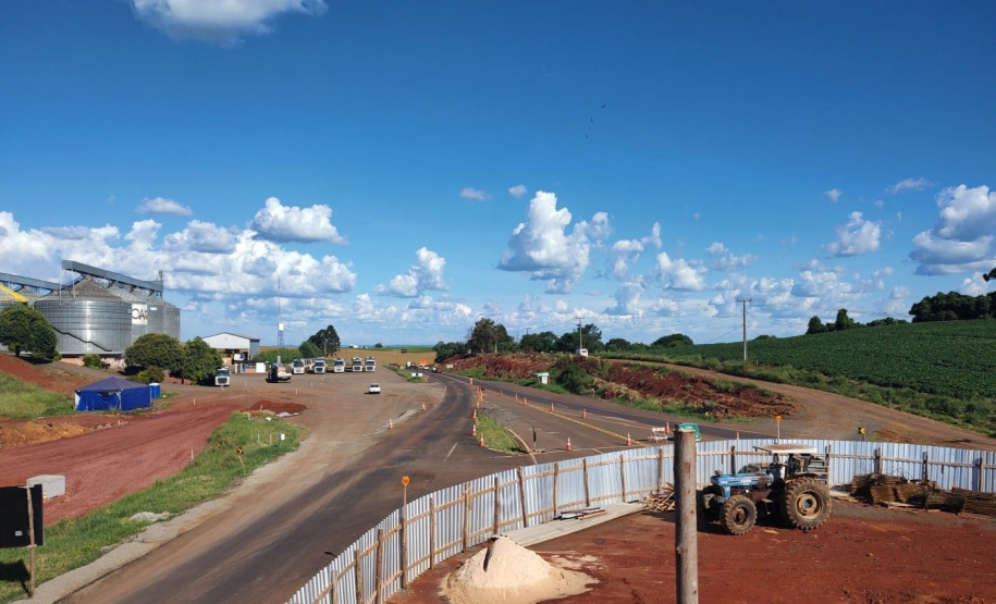 PRC-466 Whitetopping Pitanga a Turvo - Viaduto PR-456