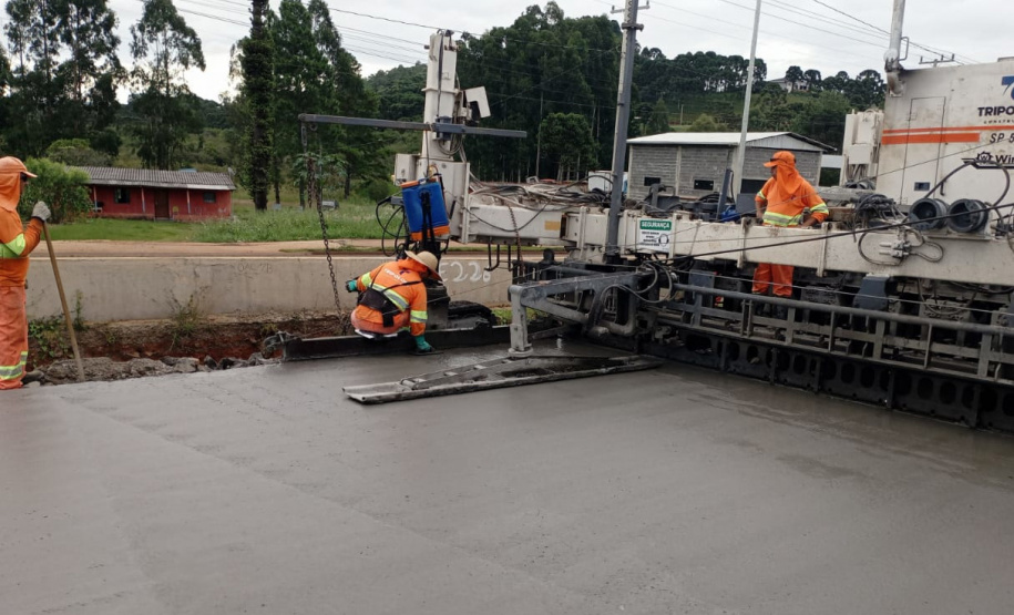 PRC-466 Whitetopping Pitanga a Turvo - Pavimento de concreto