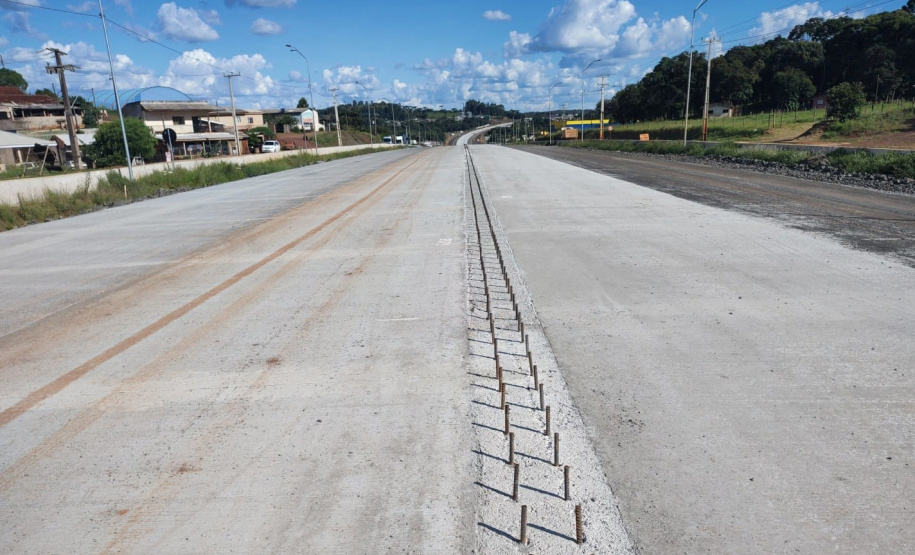 PRC-466 Whitetopping Pitanga a Turvo - Barreiras de concreto