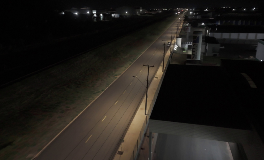 SECID - Iluminação de LED chega a 75% do Paraná com investimentos do Governo do Estado
