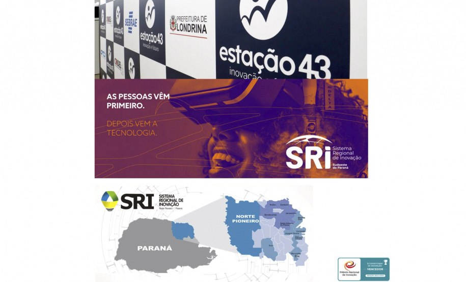 Paraná é o único estado com 3 regiões finalistas em premiação nacional de inovação