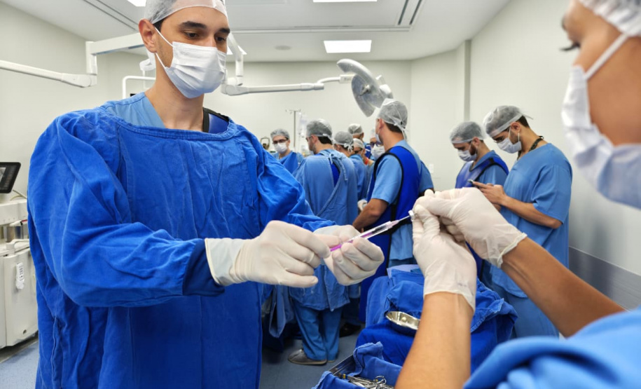 Hospitaldo Trabalhador realiza a primeira aplicação de polilamimina