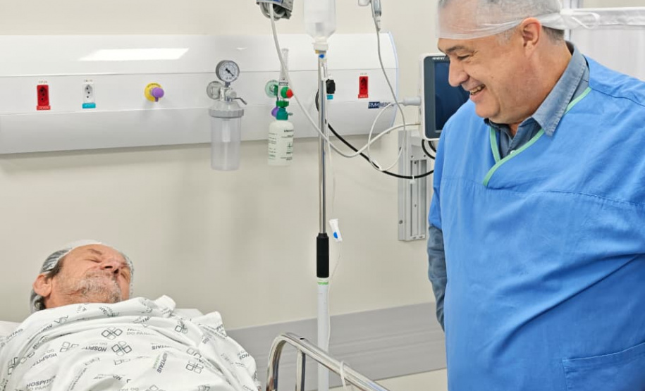 Hospitaldo Trabalhador realiza a primeira aplicação de polilamimina