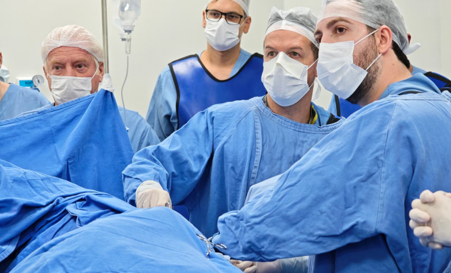 Hospitaldo Trabalhador realiza a primeira aplicação de polilamimina