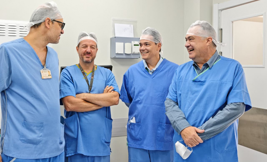 Hospitaldo Trabalhador realiza a primeira aplicação de polilamimina