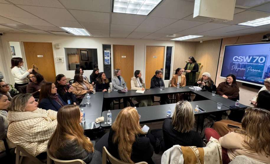 Paraná fortalece cooperação internacional e encerra participação na CSW70 com agenda de políticas públicas para mulheres