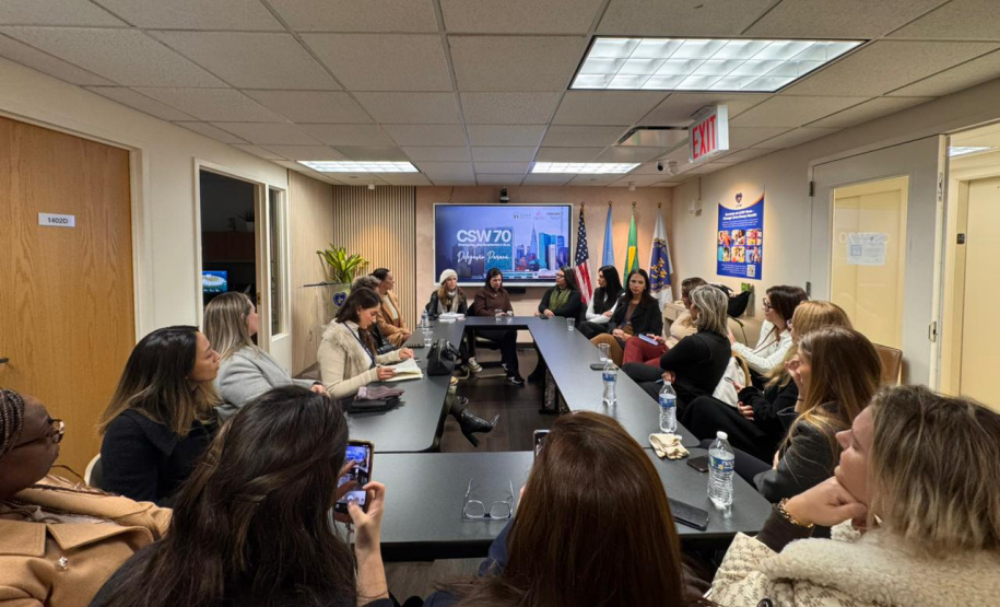 Paraná fortalece cooperação internacional e encerra participação na CSW70 com agenda de políticas públicas para mulheres