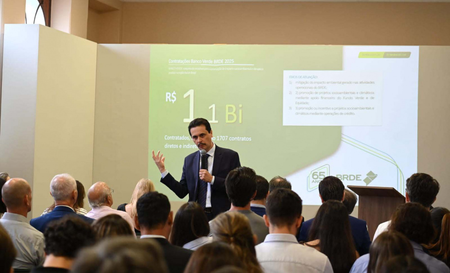 Café com Consultores do BRDE destaca inovação, crédito e alcance do banco no Paraná
