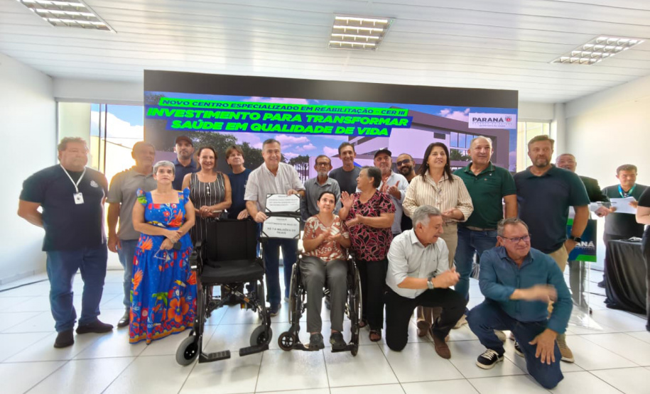 SESA - Governo do Estado autoriza recursos para construção do Centro de Reabilitação da ADEFIAP, em Apucarana