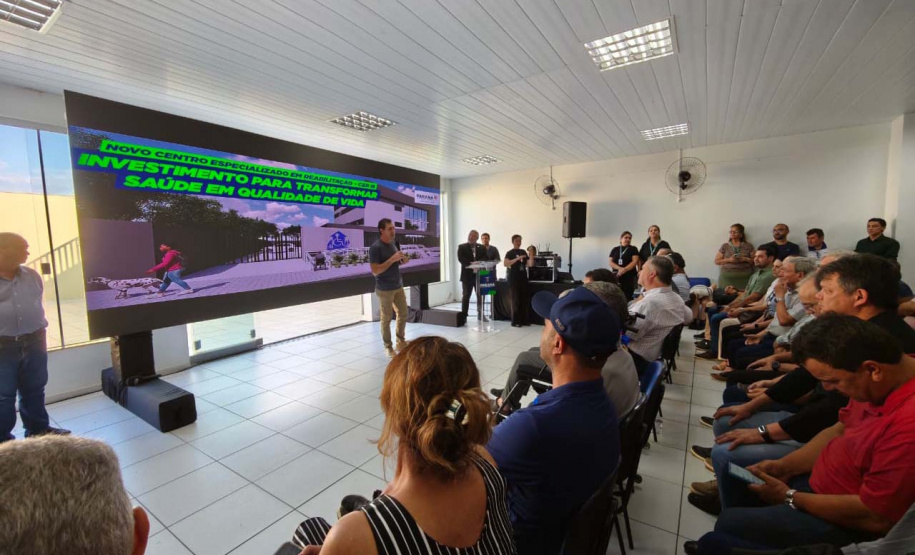 SESA - Governo do Estado autoriza recursos para construção do Centro de Reabilitação da ADEFIAP, em Apucarana