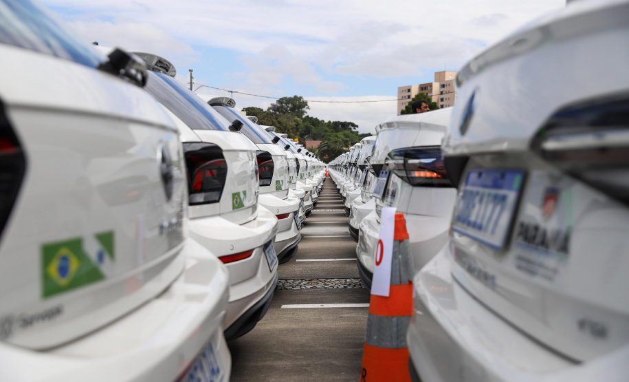 governador - entrega de carros setr