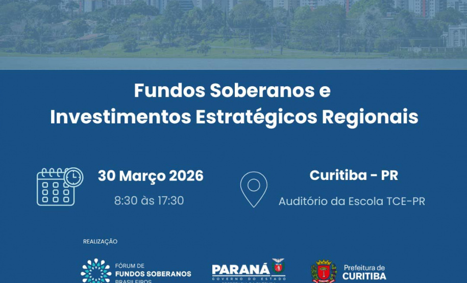 Fundo Estratégico do Paraná é destaque em evento nacional sobre fundos soberanos em Curitiba