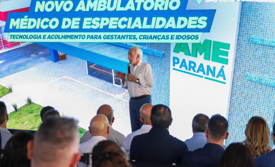 R$ 31,8 milhões: Estado inaugura novo AME em São José dos Pinhais