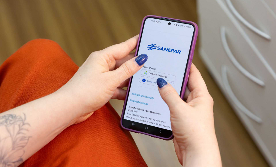 SANEPAR - Cliente da Sanepar pode receber aviso de falta-d'água pelo celular