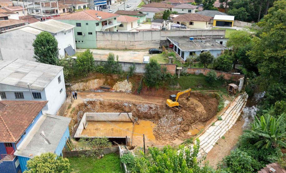 Sanepar acelera obras de esgoto em Rio Branco do Sul rumo à universalização