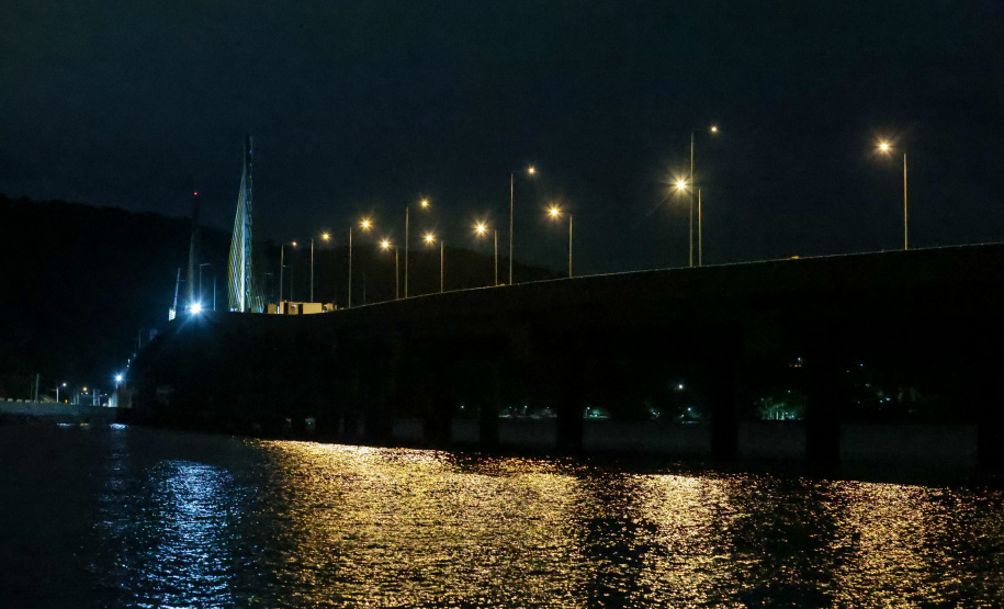 Governador Ratinho Junior anuncia entrega da Ponte de Guaratuba para 29 de abril