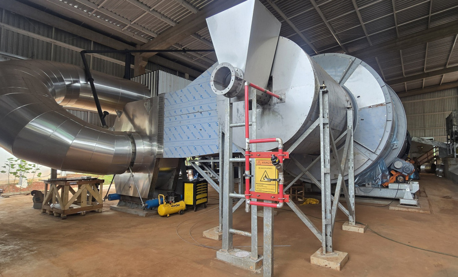 Obra na ETE Norte visa fornecimento de energia para operação da própria unidade