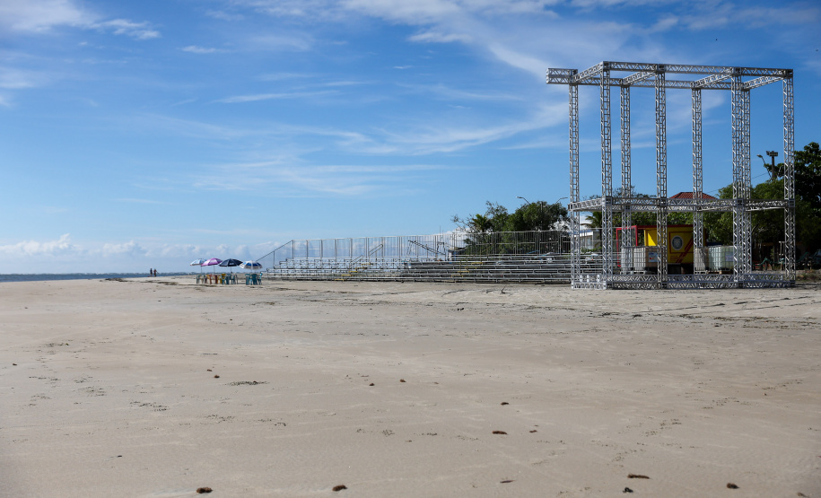 Acabamentos finais: falta um dia para a inauguração da Ponte de Guaratuba