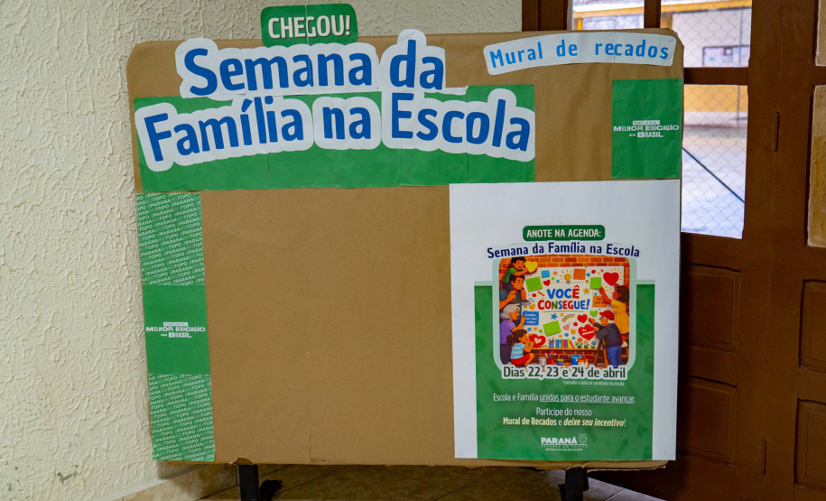 Semana da Família na Escola mobiliza pais e responsáveis em mais de 2 mil colégios estaduais