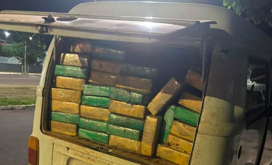 PCPR, PMPR e GCM apreendem mais de meia tonelada de maconha em Altônia