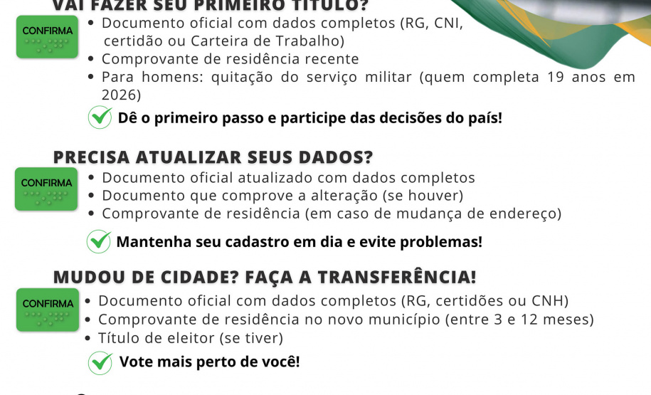 Ceasa Curitiba terá ações voltadas para regularização do Título de Eleitor e Exames de Equivalência