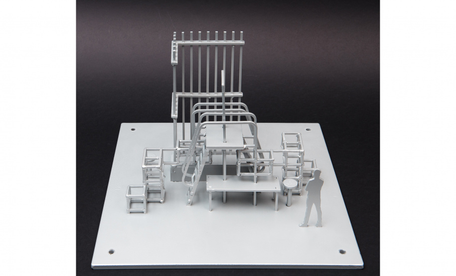 MON inaugura obra do artista avaf e convida o público a uma caça às artes na área externa do Museu