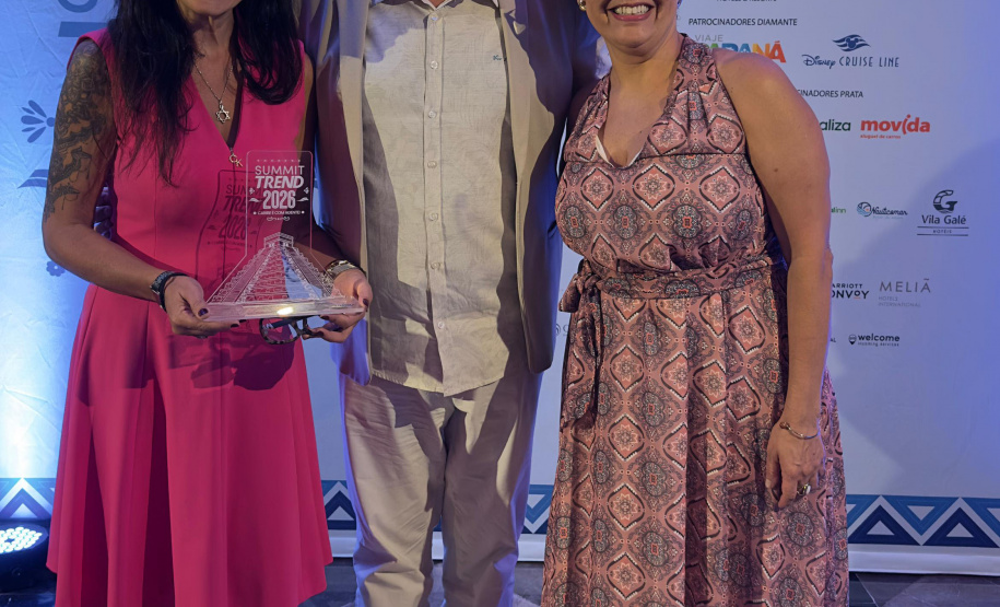 Paraná ganha prêmio após alavancar a venda de seus destinos em operadora nacional