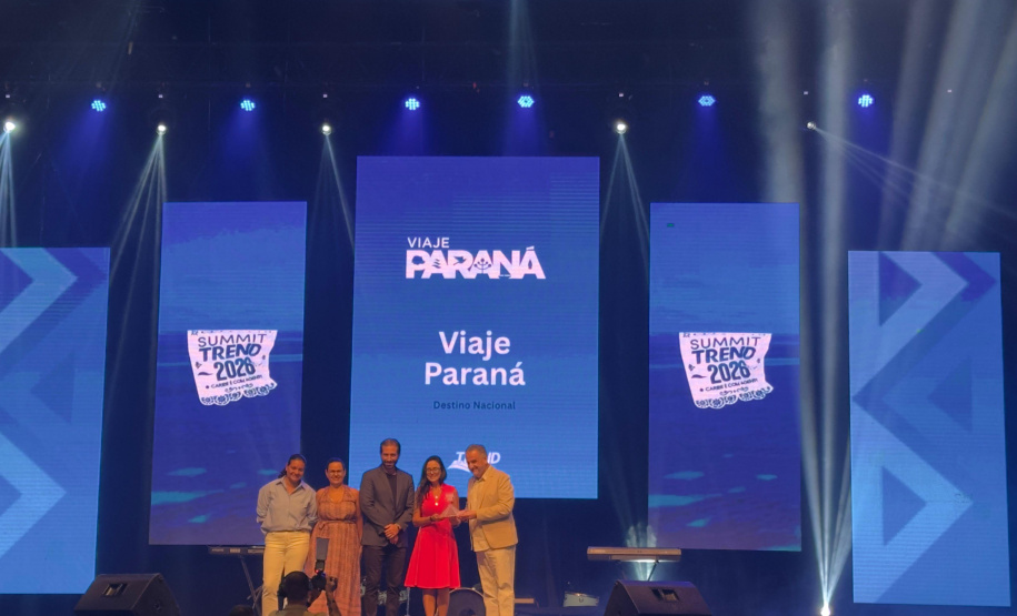 Paraná ganha prêmio após alavancar a venda de seus destinos em operadora nacional