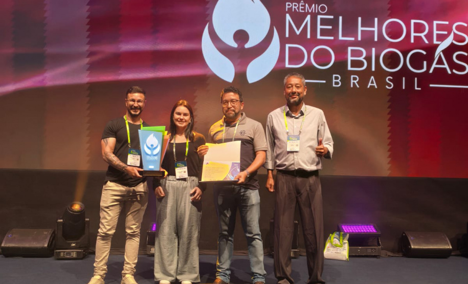 Sanepar vence Prêmio Melhores do Biogás Brasil com ETE Belém