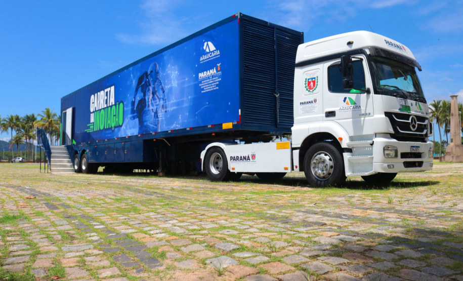 Carreta da Inovação oferece atividades gratuitas nos municípios de Iguaraçu e Campina da Lagoa na próxima semana